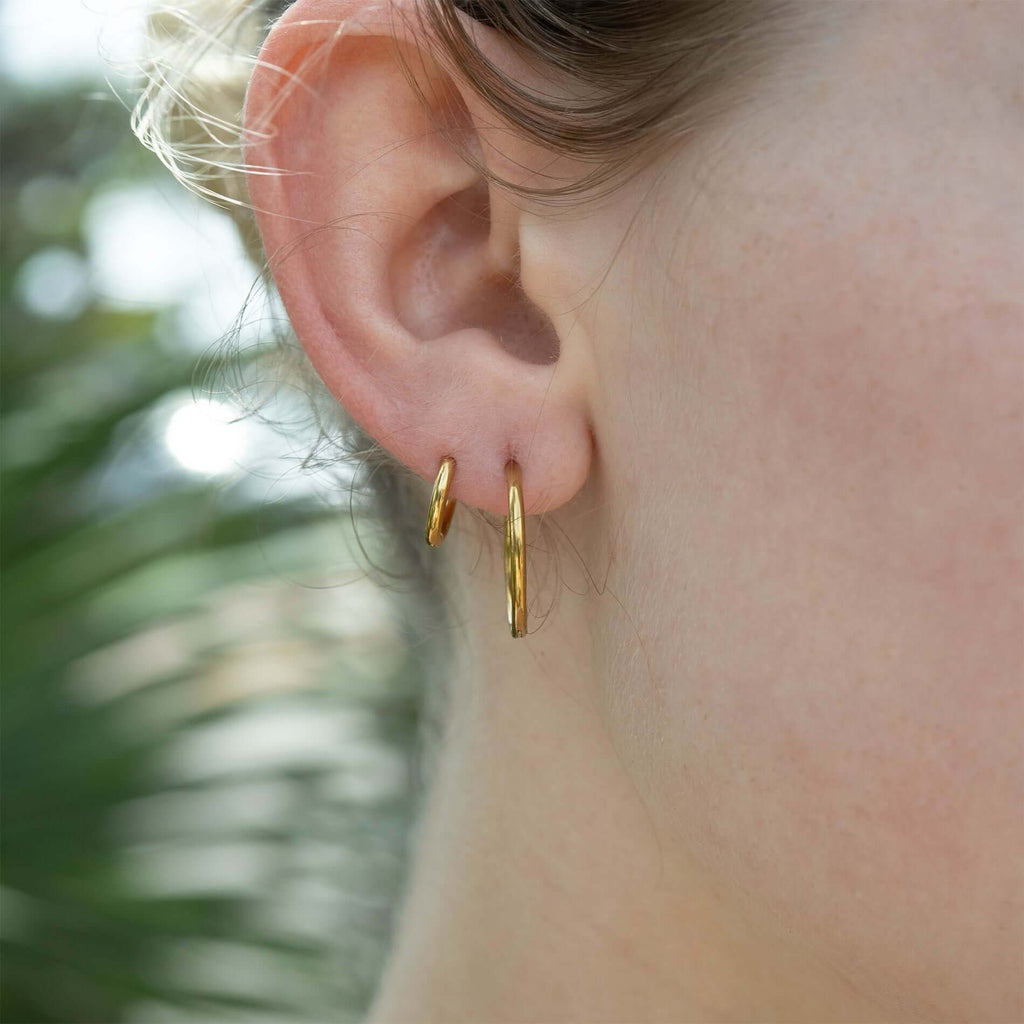 Halo — Boucles Huggie Classique