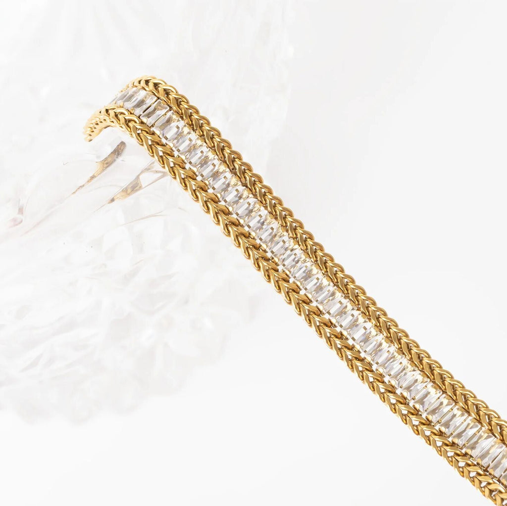Écaille — Bracelet Tennis Serpent