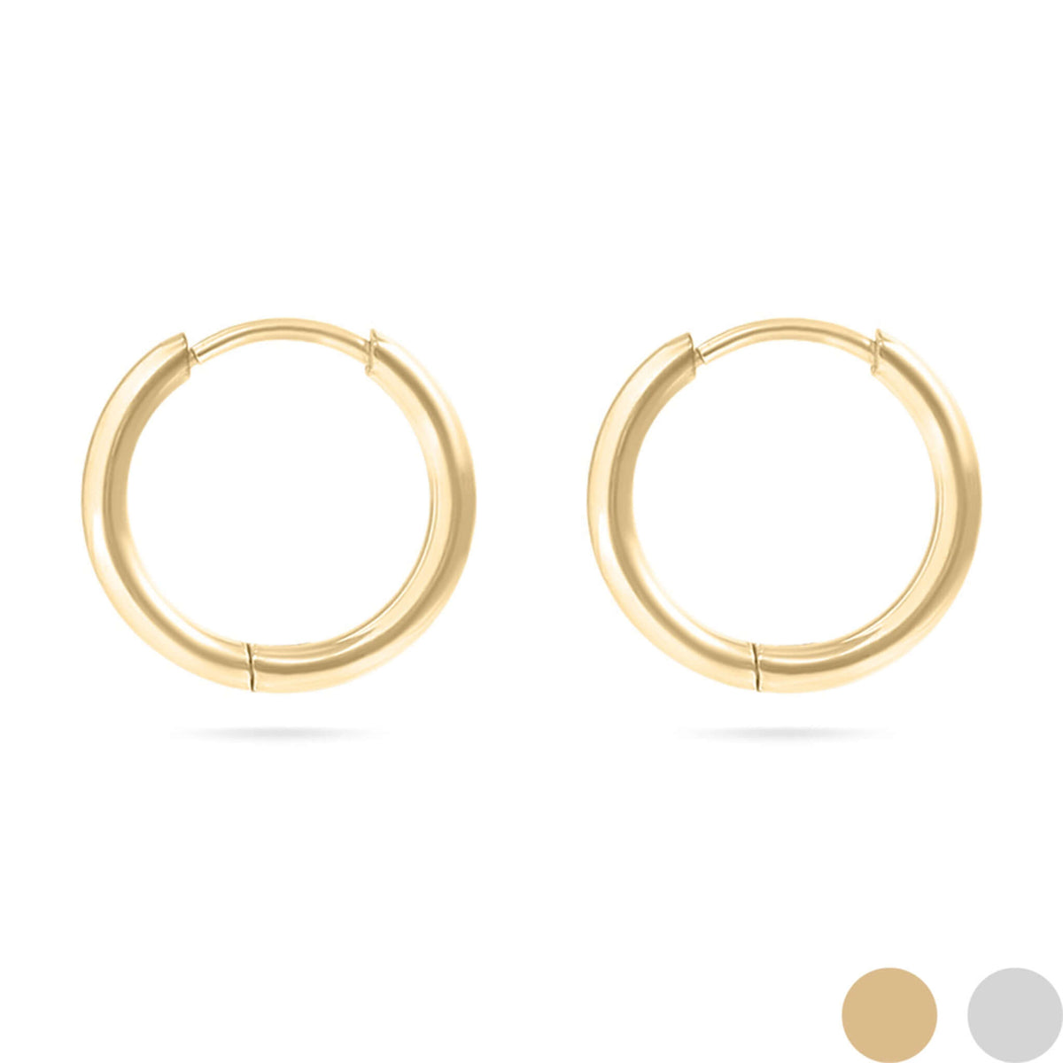 Halo — Classic Huggie Hoops