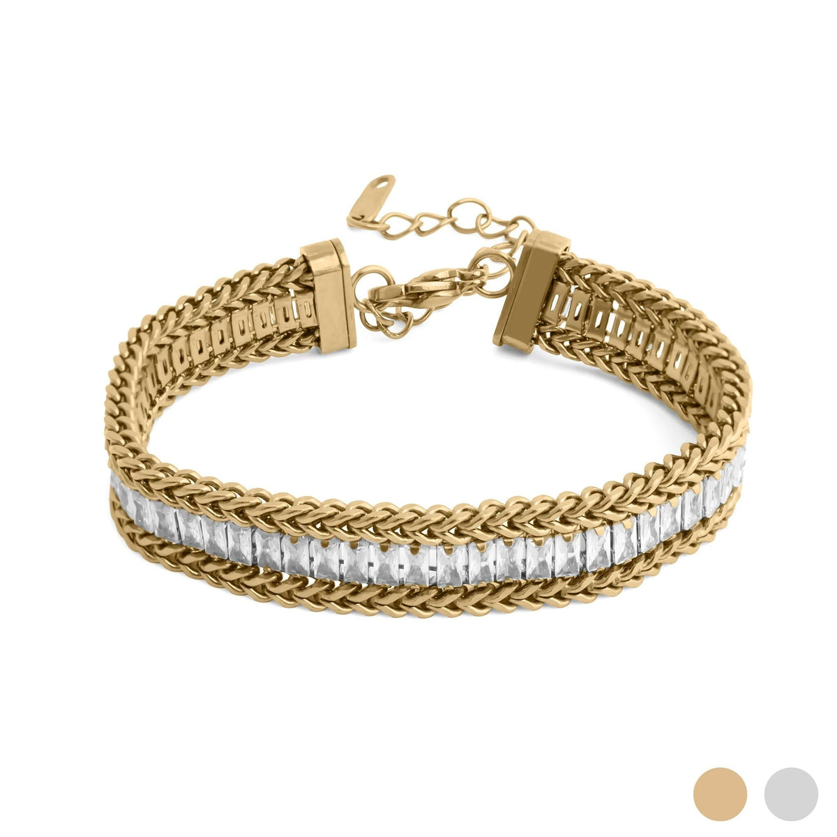 Scale — Snake Tennis Bracelet