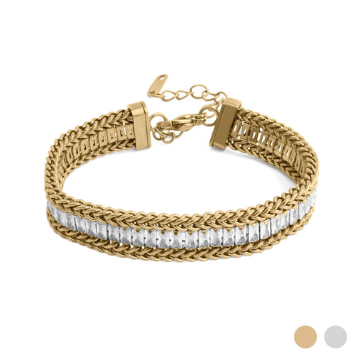 Écaille — Bracelet Tennis Serpent