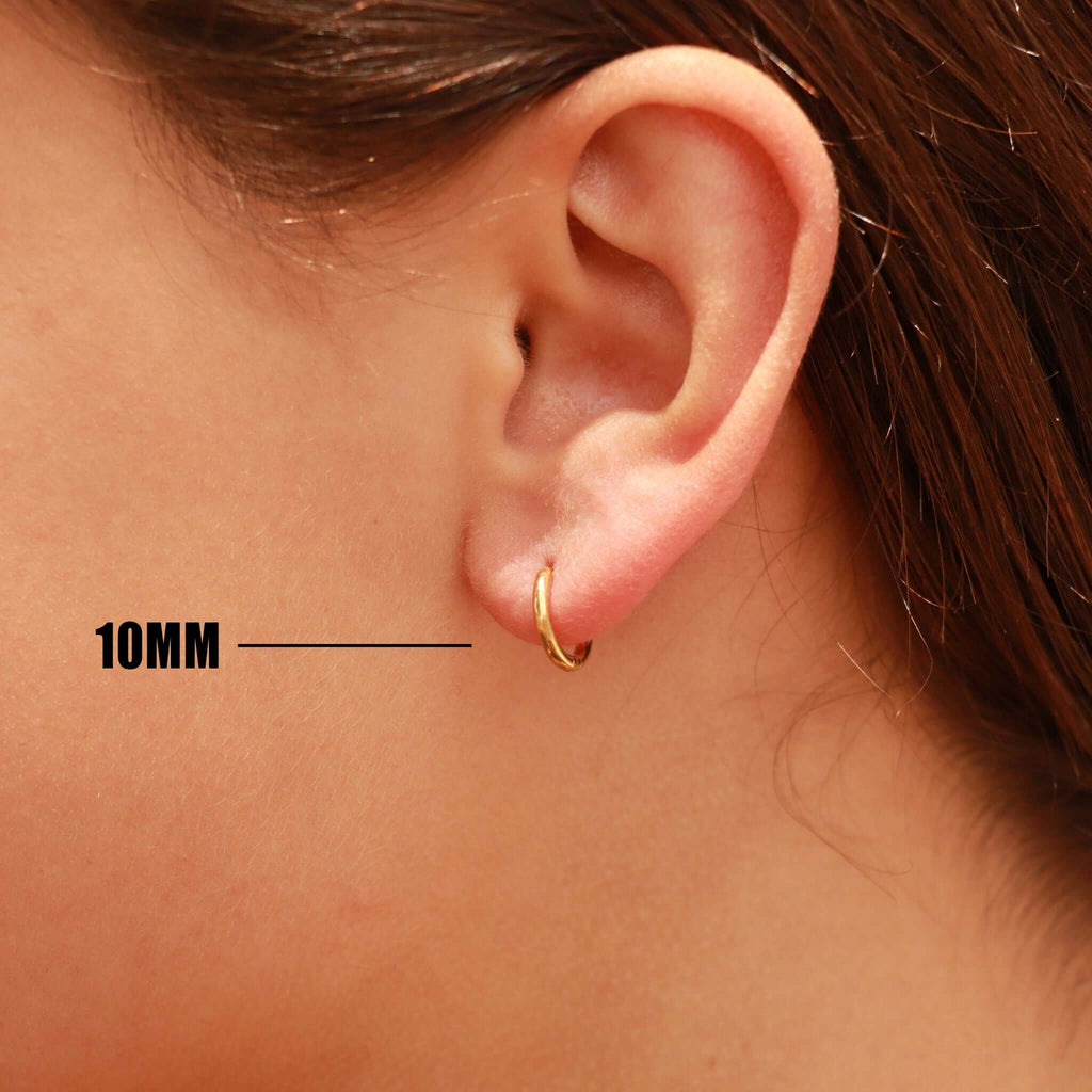 Halo — Boucles Huggie Classique