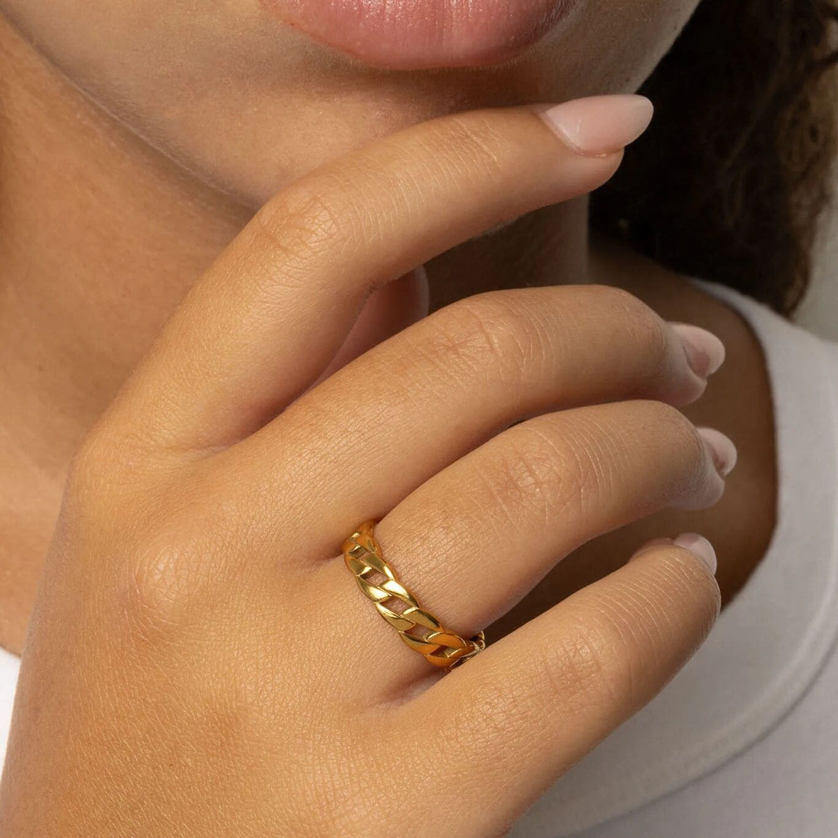 Lien — Bague Cubaine