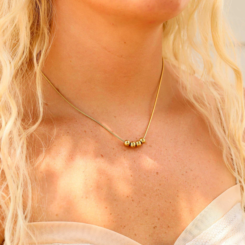 Perlée — Collier Ajustable