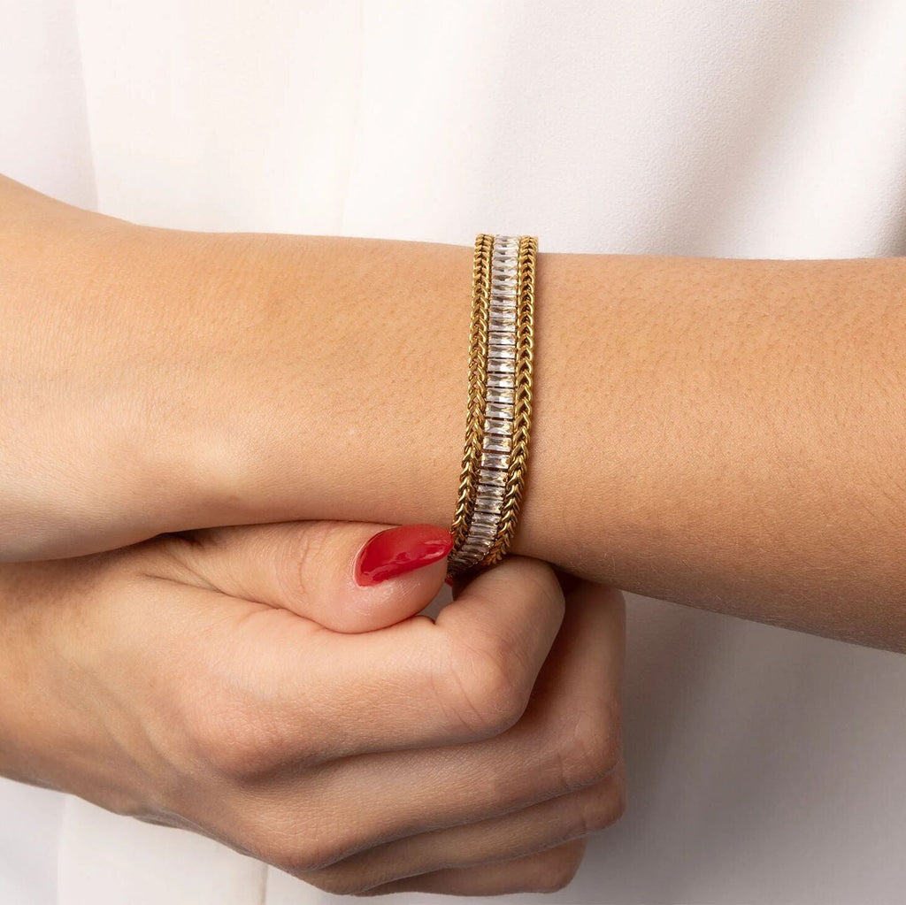 Écaille — Bracelet Tennis Serpent