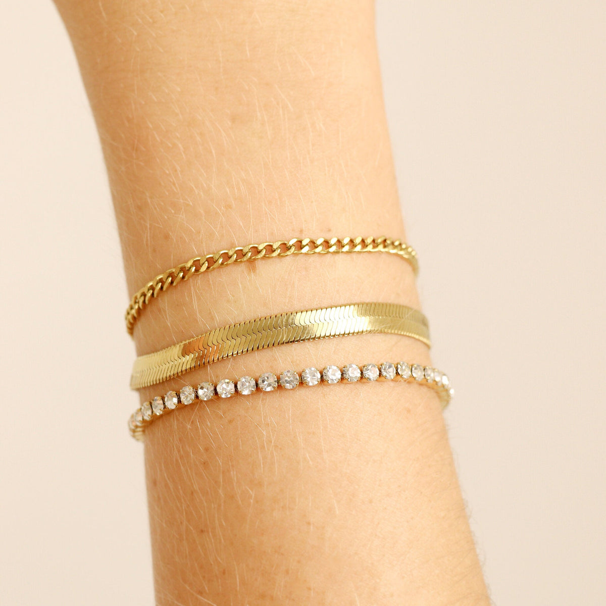 Silk — Flat Chain Bracelet
