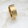 Terre — Bague Martelée