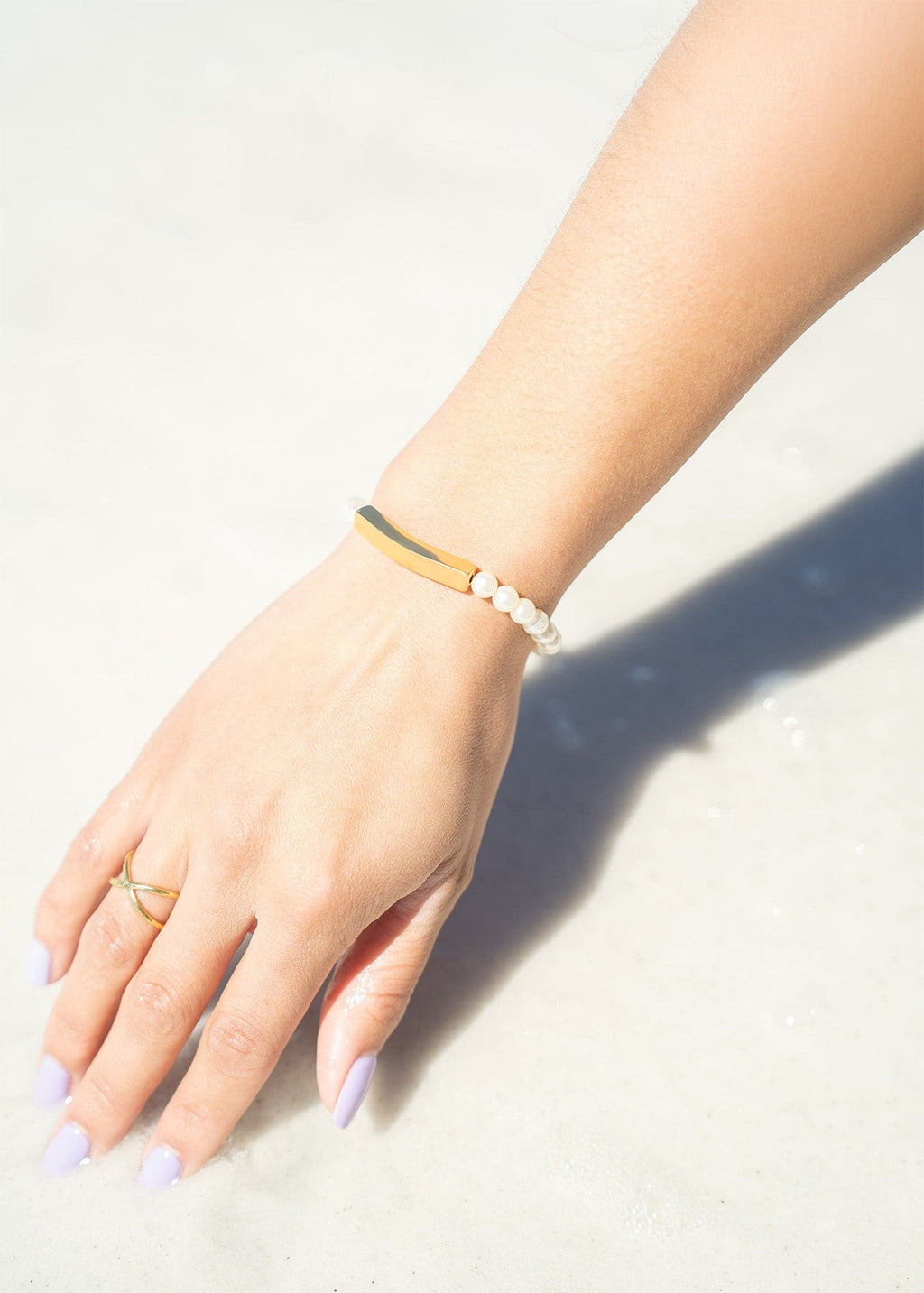 Croisée — Bague Géométrique
