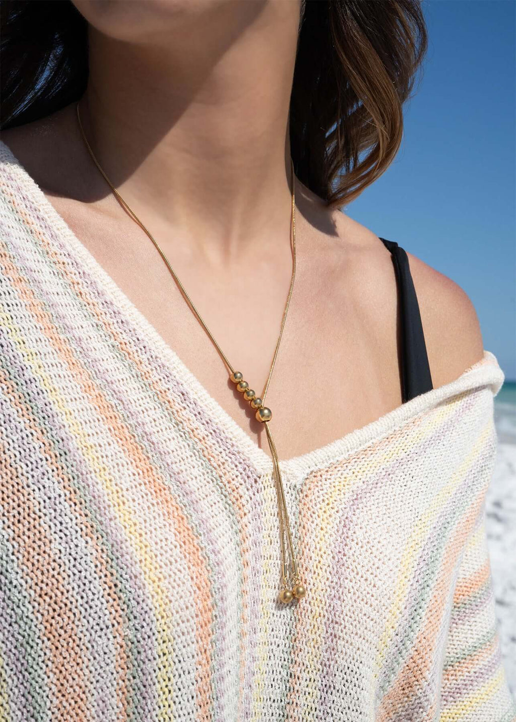Perlée — Collier Ajustable
