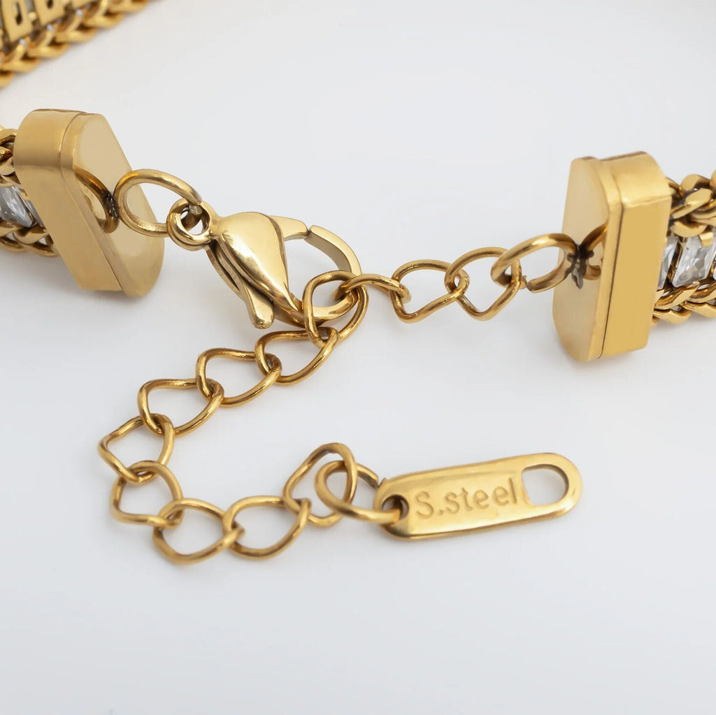 Écaille — Bracelet Tennis Serpent
