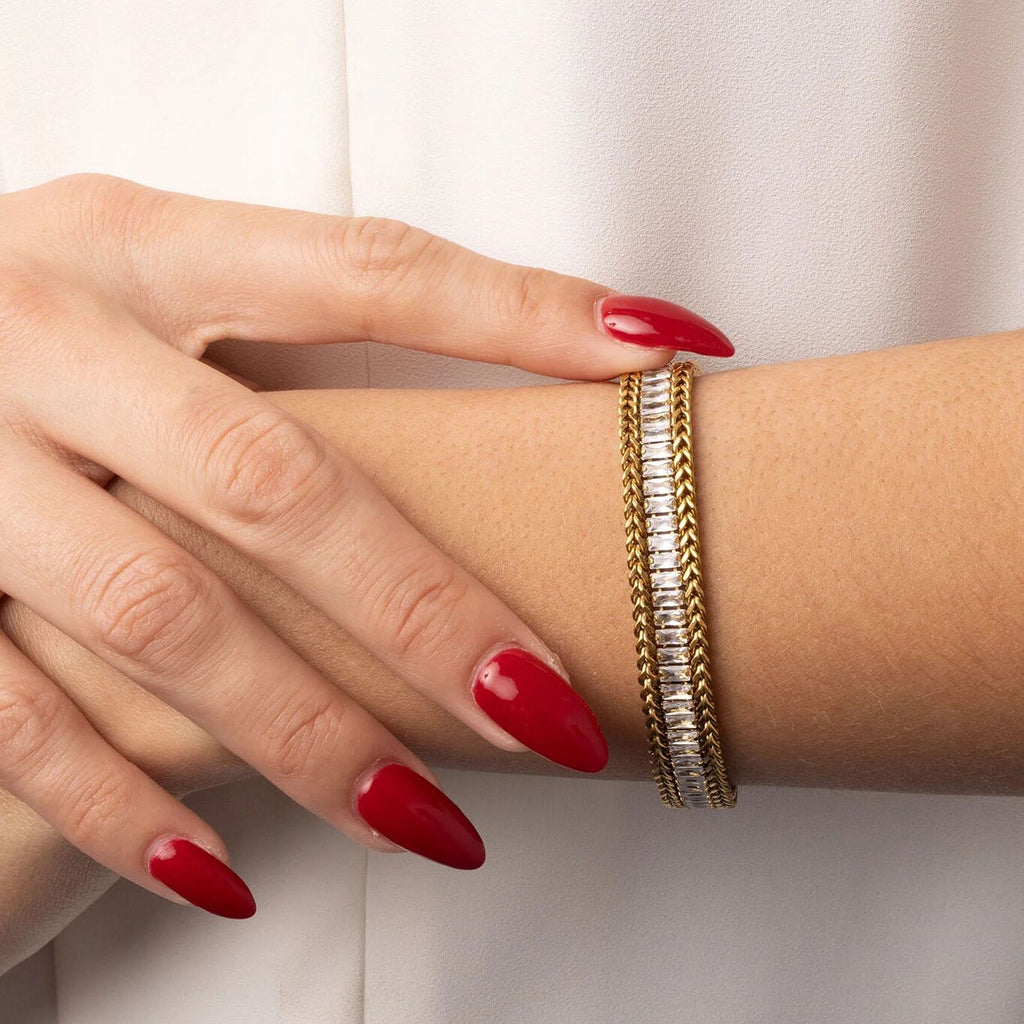 Écaille — Bracelet Tennis Serpent